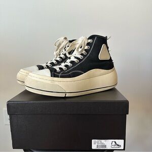 R13 Kurt High Top Platform Sneaker